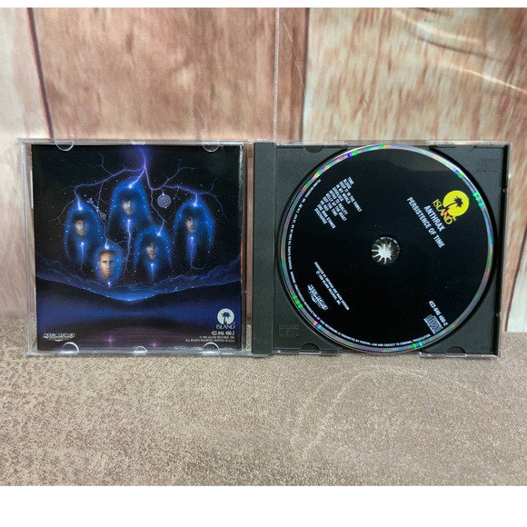 1991 Anthrax Persistence of Time Audio Music CD - Picture 2 of 3